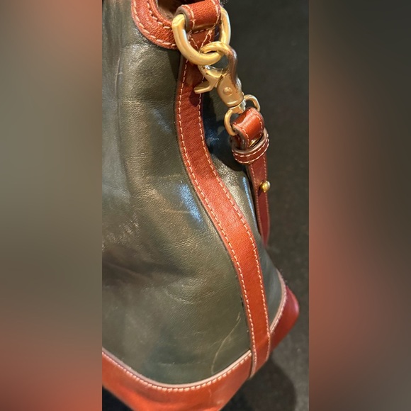 Vintage Brahmin Satchel Tote Handbag - Picture 11 of 16